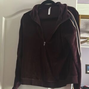 Fabletics Burgundy Jacket